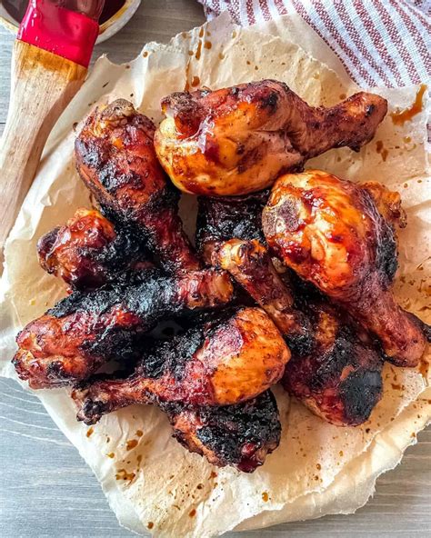 BBQ Grilled Chicken Drumstick Recipe - Sugar & Snap Peas
