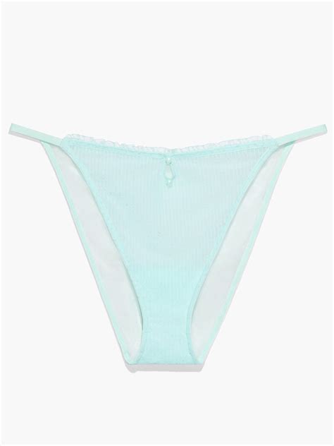 Back to the Boudoir String Bikini in Blue | SAVAGE X FENTY