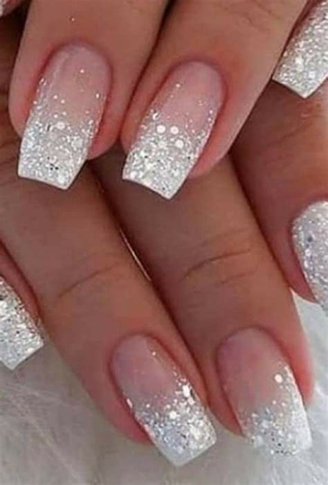 French nails glitter – Artofit