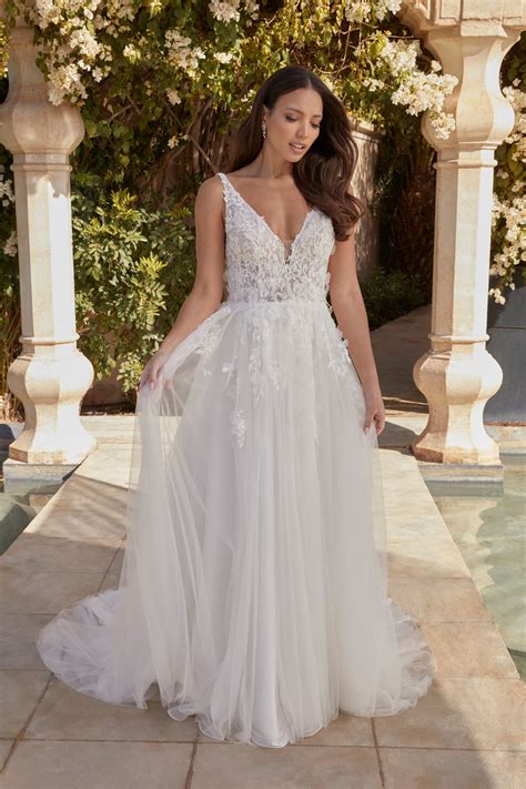 Soft A Line Wedding Dress