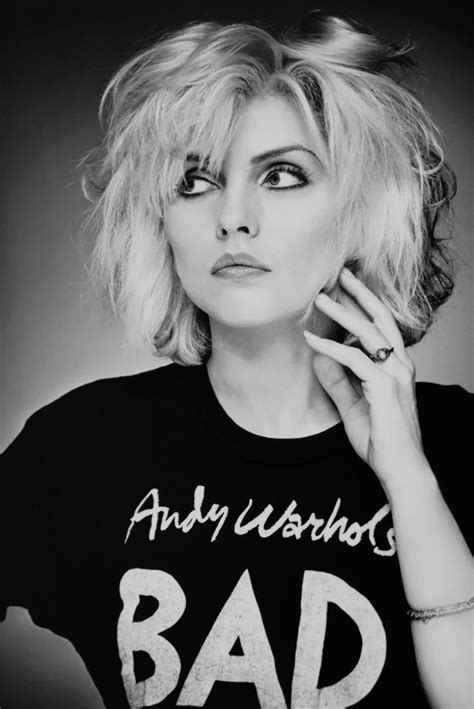 Blondie - Debbie Harry - | black & white photo | premium quality photo paper. Dimension approx ...
