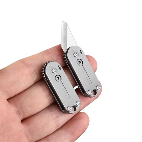 Buy Small Pocket for Men, Mini Folding Knives Box Cutter, Cool EDC with ...