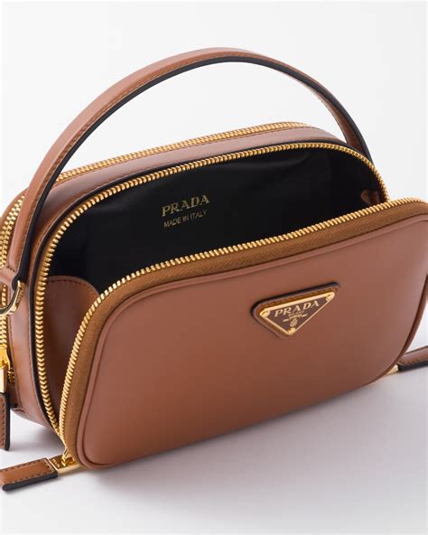 Cognac Leather Mini-bag | PRADA