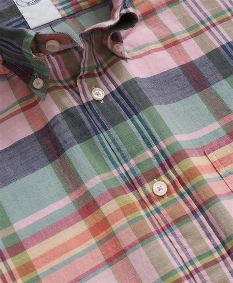 Classic Fit Madras Shirts | Brooks Brothers
