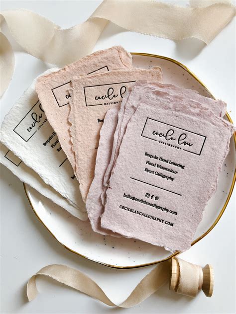 Creative Handmade Business Cards