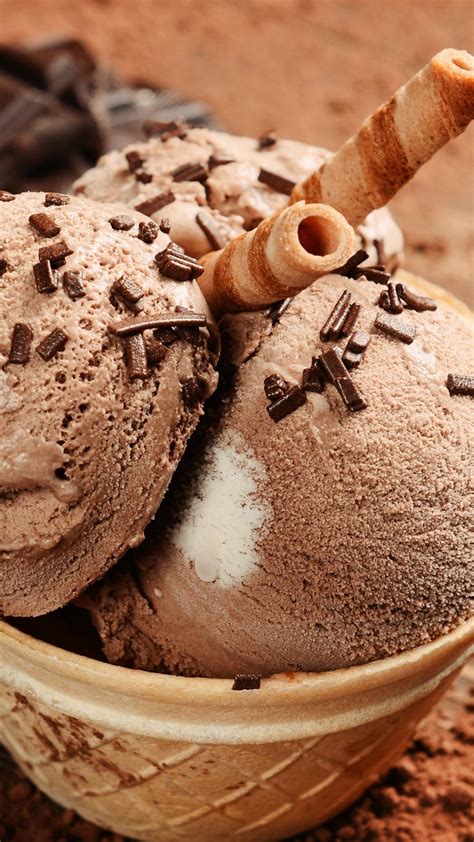 Download Chocolate Ice Cream Wallpaper | Wallpapers.com