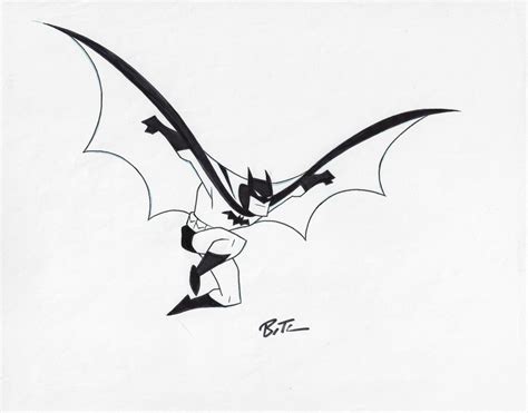 Batman by Bruce Timm, in Burke Daddy's Batman, Robin, and Family Comic ...