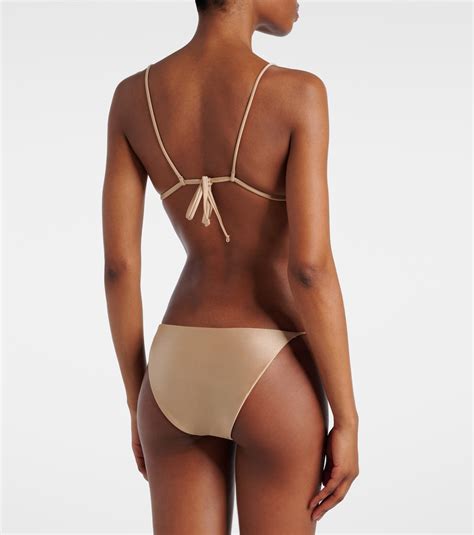 Bare Minimum bikini bottom in beige - Jade Swim | Mytheresa