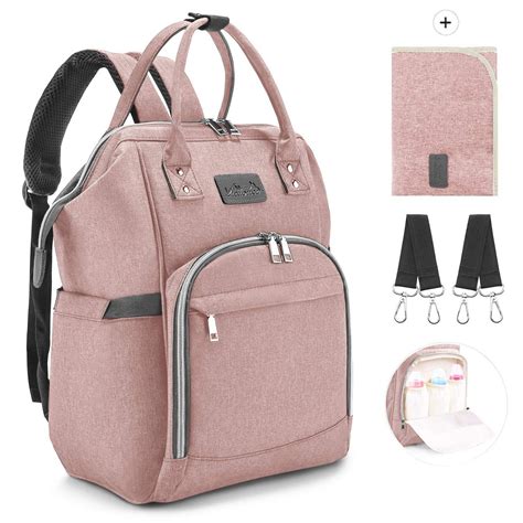 Mochilas Para Pañales Biberones - Bolso Bebé Mamá - Impermeable - Con ...