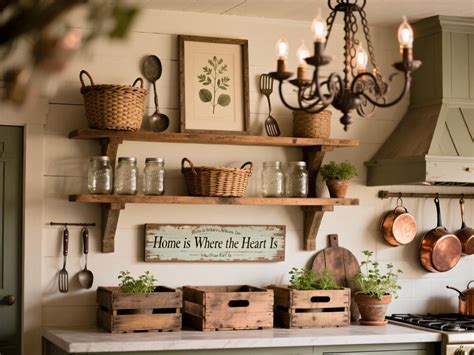 21 Charming Farmhouse Kitchen Wall Decor Hacks You Can't Miss ...