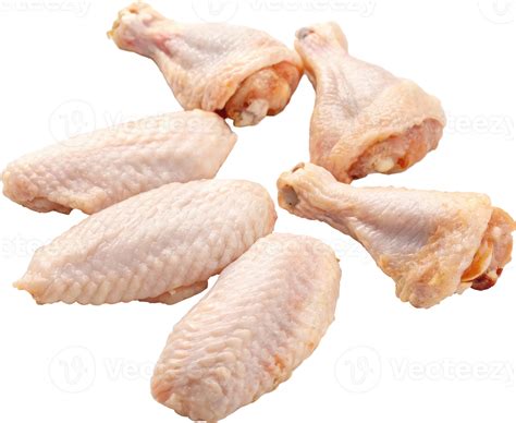 Appetizing Roasted Chicken Wings and Drumsticks for Flavorful Protein Rich Meal 56998196 PNG