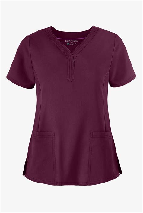 Healing Hands Purple Label Jane Women's 2-Pocket Stretch Scrub Top ...