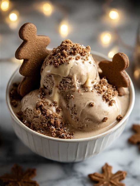 Gingerbread Ice Cream