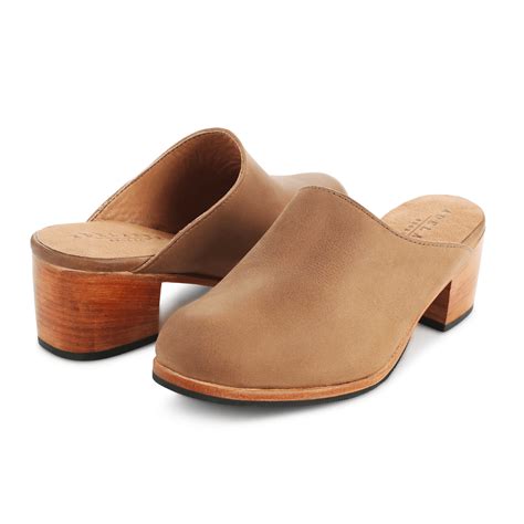 Handcrafted Women's Leather Mule Shoes | The Camila - Adelante Shoe Co.