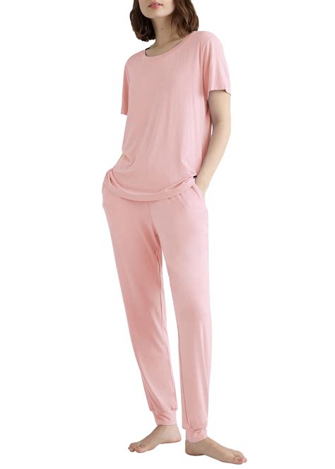 Women's Petite Pajamas Set Viscose Petite Length Sleepwear – Latuza