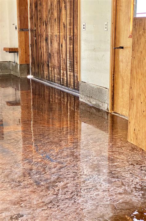 Metallic Epoxy Floor Over Wood – Flooring Site