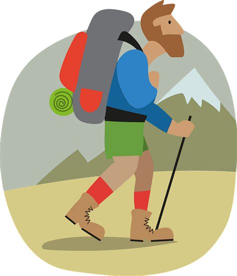 Hiking Clip Art Images at Patrick Drago blog