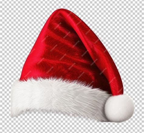 Premium PSD | Santa Hat Isolated on Transparent Background