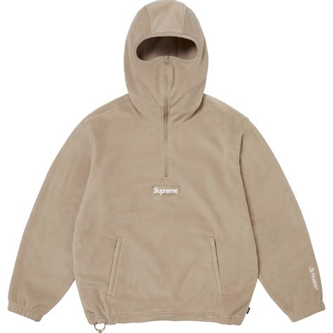Polartec® Facemask Half Zip Hooded Sweatshirt | Supreme 24fw
