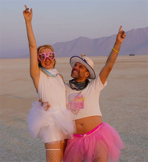 Wild and colorful outfits of Burning Man; just don't call them costumes