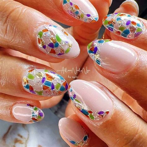 The stained glass nail looks you need to try – Scratch