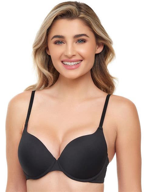 No Boundaries Women's Everyday Push Up Bra, Sizes 32A-38D - Walmart.com