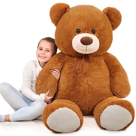 MaoGoLan 51" Giant Teddy Bear Soft Stuffed Animals Plush Big Bear Toy ...
