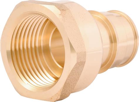 SharkBite 3/4 Inch Expansion FNPT Adapter Fitting for PEX-A Pipe, Brass ...