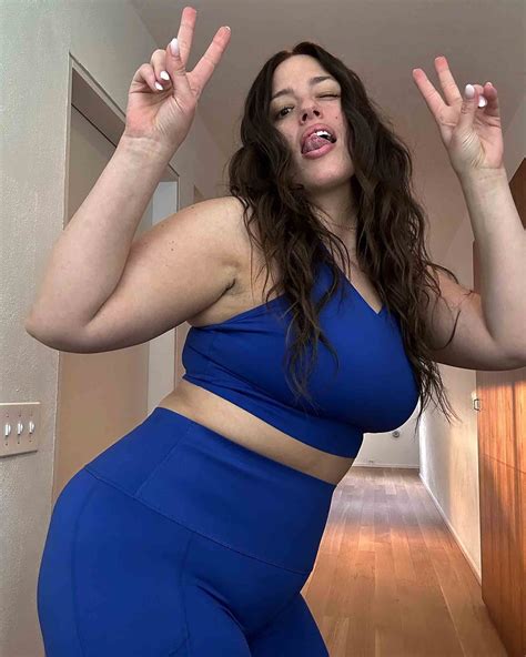 Ashley Graham shows off weight loss in sheer sequin minidress