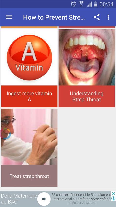 Download do APK de How to Prevent Strep Throat para Android