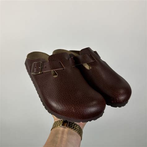 Papillon by Birkenstock Brown Slip On Clog... - Depop