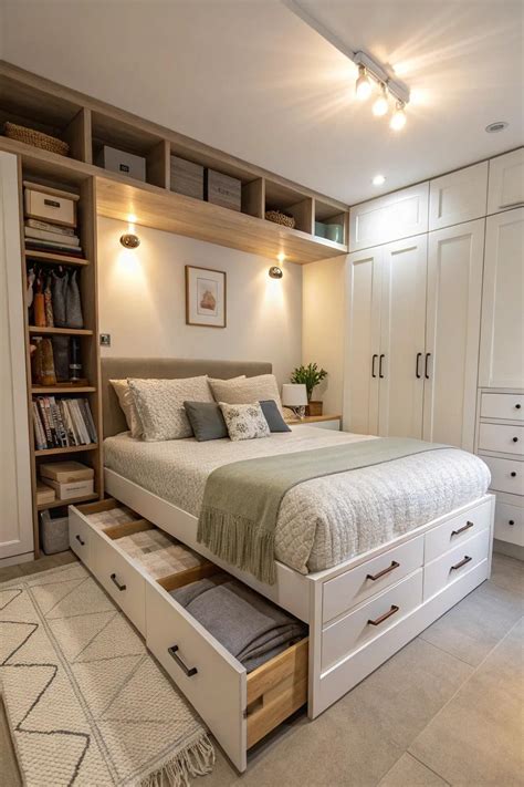 19+ Stylish Small Master Bedroom Ideas