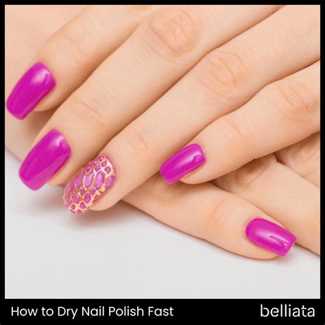 How to Dry Nail Polish Fast: Expert Tips for a Smudge-Free Finish ...