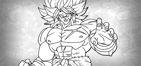 Broly Drawing at PaintingValley.com | Explore collection of Broly Drawing