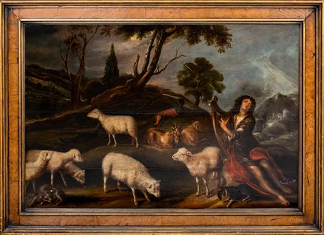 Unknown - Orpheus Enchanting The Animals, 17th Century Circle of Cornelis Saftleven For Sale at ...