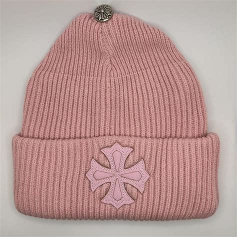 Chrome Hearts Beanie -Pink -New Get your girl... - Depop