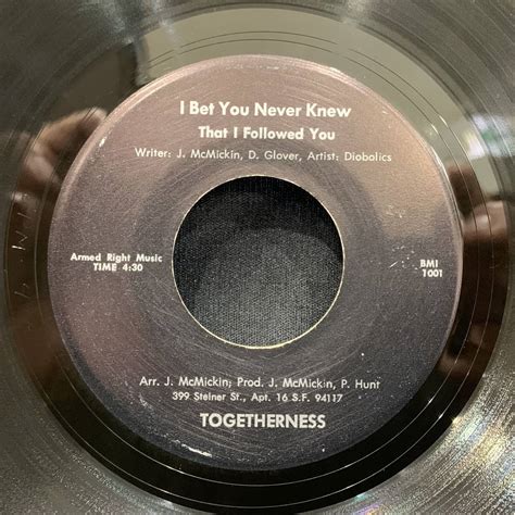 EP Diobolics- I Bet You Never Knew That I Followed You/ Nigger's Will ...