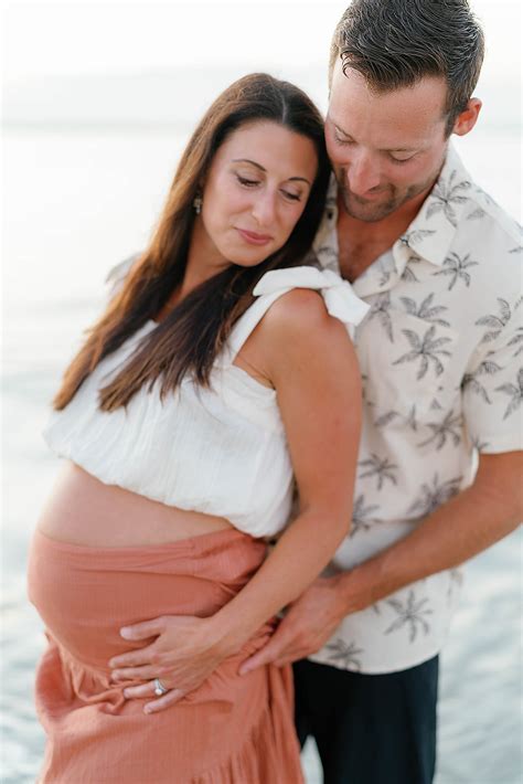 Maternity Photography on Ocean City, New Jersey's Sunset Beach