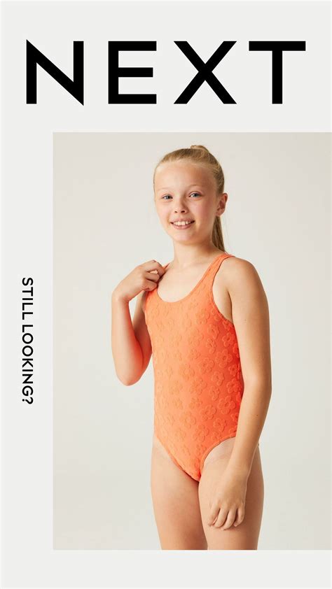 Regatta Orange Kids Katrisse Swimsuit - orange | Swimming costume, Kid ...