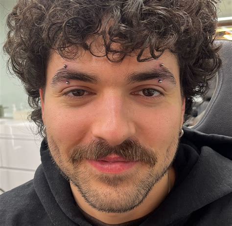 Pin by Alyssa Rae on Skin art | Face piercings, Eyebrow piercing men ...