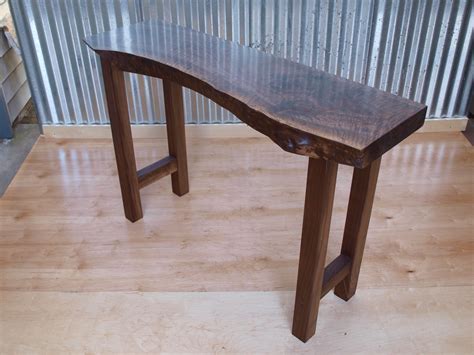 Live Edge Walnut Console Table | Maker Marketplace