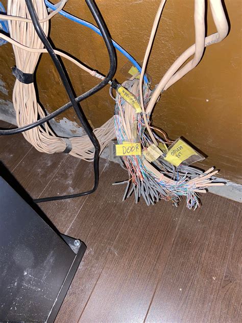 Best way to feed a drop cable into a rack? : r/networking