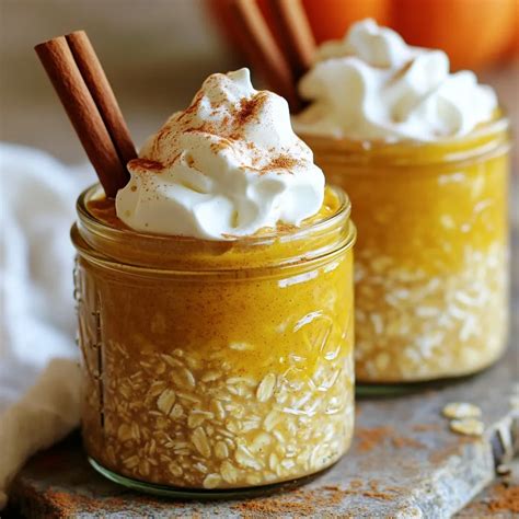 Pumpkin Spice Latte Overnight Oats Easy Recipe Guide – Tasted Nest