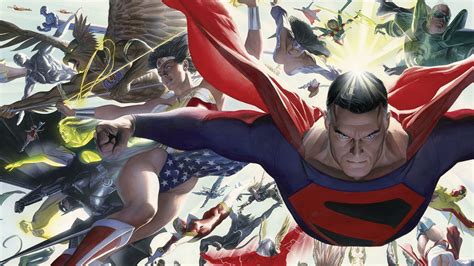 Download Kingdom Come Batman Wonder Woman Alex Ross HD Wallpaper