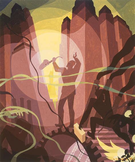 Aspiration by Aaron Douglas | Obelisk Art History
