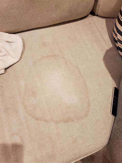 How to get rid of this water stain on my couch? : r/howto
