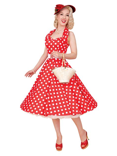 1950s polka dot dress online