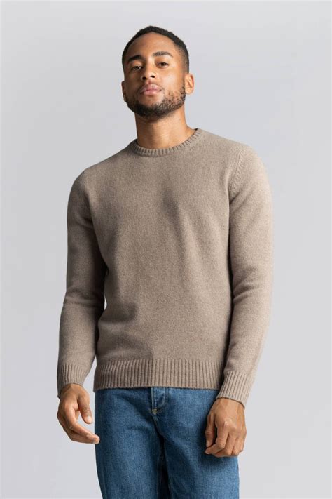 Light Brown Cashmere Sweater | 100% Recycled Cashmere - ASKET | Brown ...