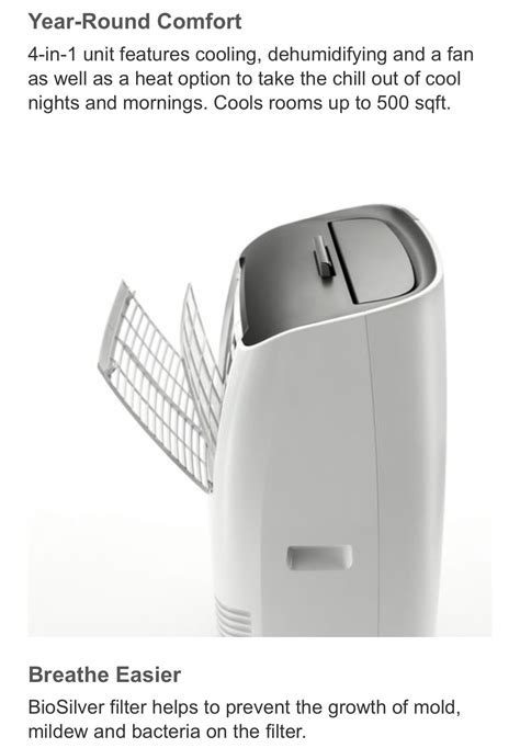 DeLonghi Pinguino Portable AC heater Dehumidifier New In Box for Sale ...