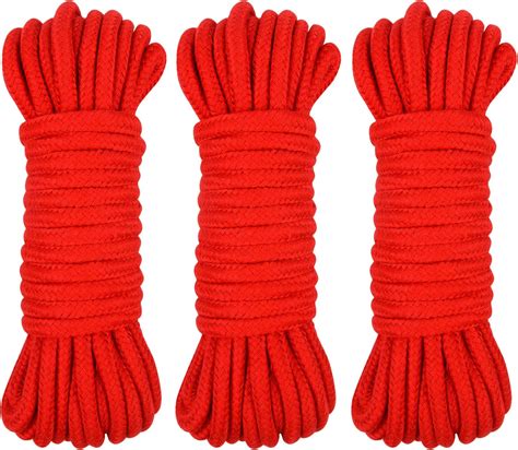 Amazon.com: 32 Feet Soft Cotton Japanese Bondage Kinbaku Shibari Rope ...